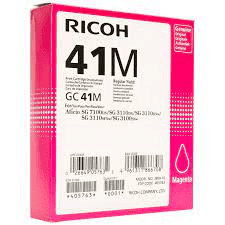 CARTOUCHE JET D'ENCRE RICOH GC41M MAGENTA pour SG3110 2200 Pages