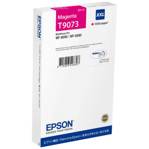 CARTOUCHE JET D'ENCRE EPSON T9073 MAGENTA XXL 7000 Pages