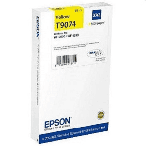 CARTOUCHE JET D'ENCRE EPSON T9074 JAUNE XXL 7000 Pages