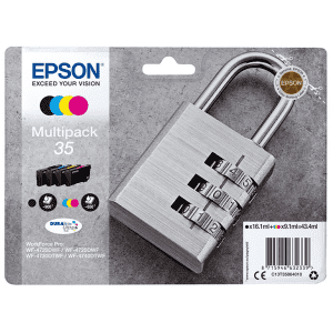 CARTOUCHE JET D'ENCRE EPSON T3586 MULTIPACK NR/C/M/Y POUR WF-4740, WF-4720 DWF, WF-4730, WF-4740 DTWF, WF-4725DWF,WF-4720 1x16.6ml + 3x9.1ml