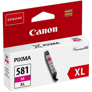 CARTOUCHE JET D'ENCRE CANON CLI-581XL MAGENTA 8.3ML 466 Pages