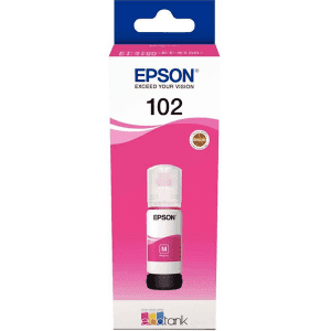 RECHARGE JET D'ENCRE EPSON 102 MAGENTA 6000 Pages 70ml