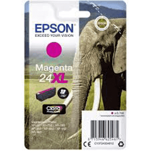 CARTOUCHE JET D'ENCRE EPSON T2433XL HC MAGENTA POUR XP-55, XP-750, XP-760 8.7ml 740 Pages