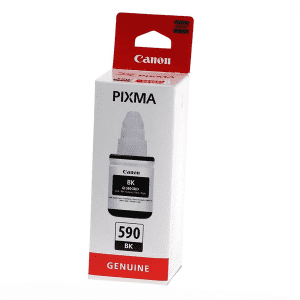 RECHARGE JET D'ENCRE CANON GI-590BK NOIR 135ml 1603C001