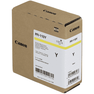 CARTOUCHE JET D'ENCRE CANON PFI-110Y YELLOW 160ml