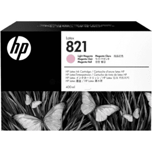 CARTOUCHE JET D'ENCRE HP N°821 MAGENTA LIGHT G0Y91A 400ml