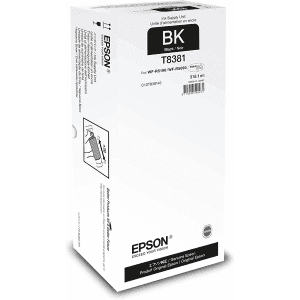 CARTOUCHE JET D'ENCRE EPSON T8381 NOIR XL 318.1ml 20000 Pages