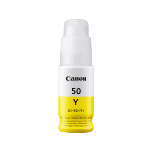RECHARGE JET D'ENCRE CANON GI-50Y YELLOW 70ml 7700 Pages