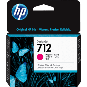 CARTOUCHE JET D'ENCRE HP N°712 MAGENTA 29ml 3ED68A