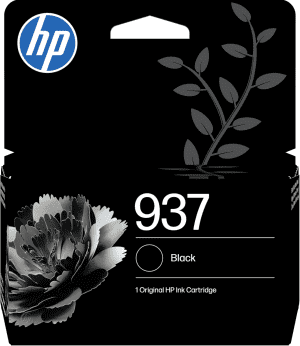 CARTOUCHE JET D'ENCRE HP N°937 NOIR 4S6W5NE 1250 Pages