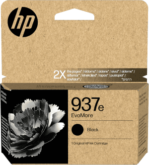 CARTOUCHE JET D'ENCRE HP EVOMORE N°937E NOIR 4S6W9NE 2500 Pages