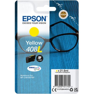 CARTOUCHE JET D'ENCRE EPSON 408L T09K44010 YELLOW 1700 Pages 21.6ml