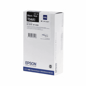 CARTOUCHE JET D'ENCRE EPSON T04A1 XXL NOIR 11500 Pages