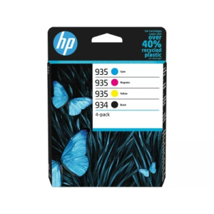 CARTOUCHE JET D'ENCRE HP N°934/935 6ZC72AE MULTIPACK NOIR 10ml 400 Pages CYAN/MAGENTA/YELLOW 5ml 400 Pages