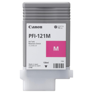 CARTOUCHE JET D'ENCRE CANON PFI-121M MAGENTA 130ml