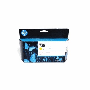 CARTOUCHE JET D'ENCRE HP N°738 YELLOW 130ml