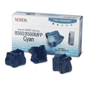 COLOR STIX XEROX PHASER 8560 Bleu Cyan 3400 Pages - boîte de 3
