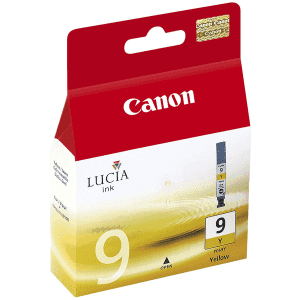 CARTOUCHE JET D'ENCRE CANON PGI-9Y JAUNE