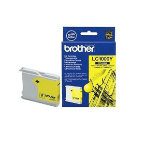 CARTOUCHE JET D'ENCRE BROTHER LC1000Y YELLOW 400 Pages