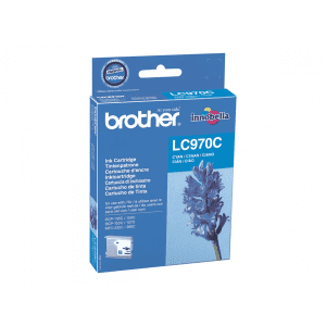 CARTOUCHE JET D'ENCRE BROTHER LC970C CYAN 300 Pages