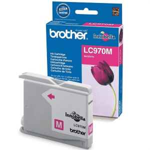 CARTOUCHE JET D'ENCRE BROTHER LC970M MAGENTA 300 Pages