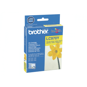 CARTOUCHE JET D'ENCRE BROTHER LC970Y YELLOW 300 Pages