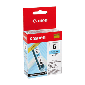 RECHARGE JET D'ENCRE CANON BCI-6PC BLEU CYAN PHOTO