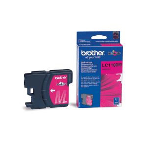 CARTOUCHE JET D'ENCRE BROTHER LC-1100M MAGENTA 325 Pages