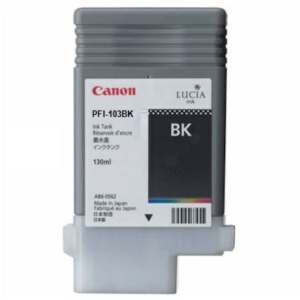 CARTOUCHE JET D'ENCRE CANON PFI-103BK NOIR 130ml