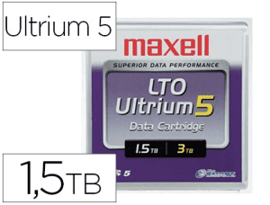 LTO ULTRIUM V MAXELL 1.5Tb-3.0Tb