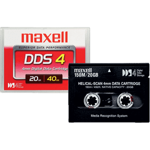 DAT DDS-4 4mm/150M MAXELL 20-40GB
