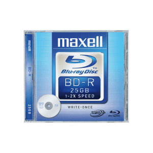 DVD BLU-RAY BD-R MAXELL 25GB