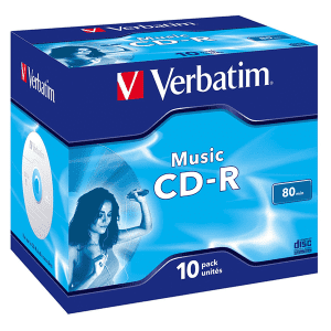 CD-R 80MN VERBATIM 700MB - boîte de 10