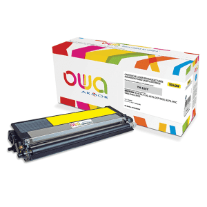 TONER COMPATIBLE BROTHER TN-325Y JAUNE pour HL4140/4150 3500 Pages ARMOR