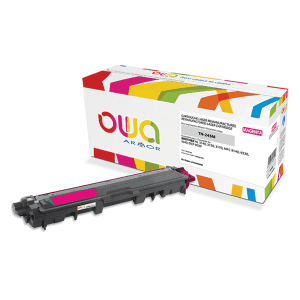 TONER COMPATIBLE BROTHER TN-245M MAGENTA Pour HL3140 MFC9140 2200 Pages ARMOR