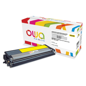 TONER COMPATIBLE BROTHER TN-326Y JAUNE pour HL-L8250CDN 3500 Pages ARMOR