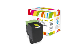 TONER COMPATIBLE LEXMARK 80C2HY0 JAUNE pour CX410 3000 Pages ARMOR