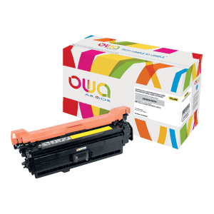 TONER COMPATIBLE HP CE402A YELLOW pour LaserJet M551 6000 Pages ARMOR