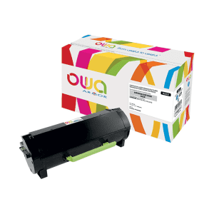 TONER COMPATIBLE LEXMARK 50F0XA0, 50F2X00, 50F2X0E pour MS410/MS510/MS610 10000 Pages ARMOR