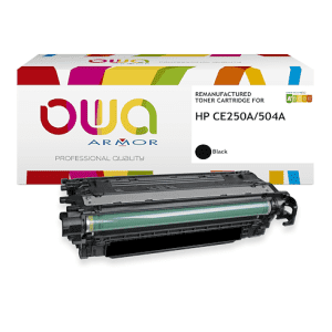 TONER COMPATIBLE HP CE250A NR pour CP3525 5000 Pages ARMOR