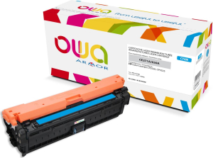 TONER COMPATIBLE HP CE271A CYAN pour CP5520/CP5525 15000 Pages ARMOR