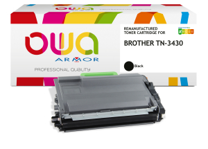 TONER COMPATIBLE BROTHER TN-3430 NOIR POUR HL-L5100DN 3000 PAGES ARMOR