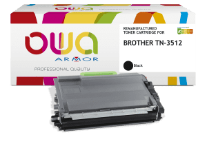 TONER COMPATIBLE BROTHER TN-3512 NOIR POUR HL-L6250, HL-L6300, HL-L6400, DCP-L6600, MFC-L6800, MFC-L6900 12000  PAGES ARMOR