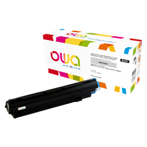 TONER COMPATIBLE OKI 43979202 NOIR POUR  B420, B430, B440, MB460, MB470, MB480 7000 PAGES ARMOR