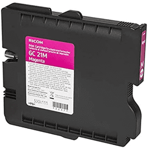 CARTOUCHE JET D'ENCRE RICOH GC21M MAGENTA pour GX3000/GX5050 1500 Pages