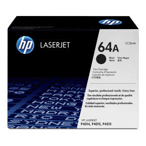 TONER HEWLETT-PACKARD CC364A NOIR POUR LJ P4015X 10000 Pages 64A