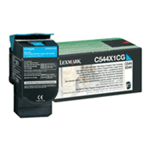 TONER LEXMARK C544X1CG CYAN Prebate pour C544/X544 series 4000 Pages