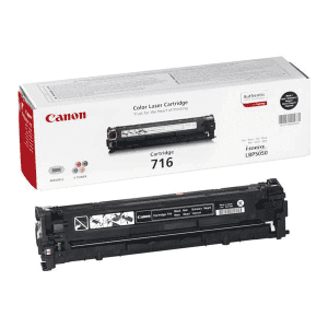 TONER CANON 716BK NOIR pour LBP5050N 2300 pages