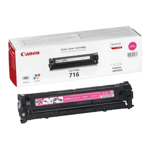 TONER CANON 716M MAGENTA pour LBP5050N 1500 pages