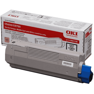 TONER OKI C5650/C5750 NOIR 8000 pages